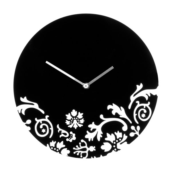 Symple Stuff 30cm Floral Swirl Wall Clock Wayfair.co.uk